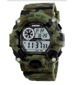 1019 CMGN camof green часы Skmei
